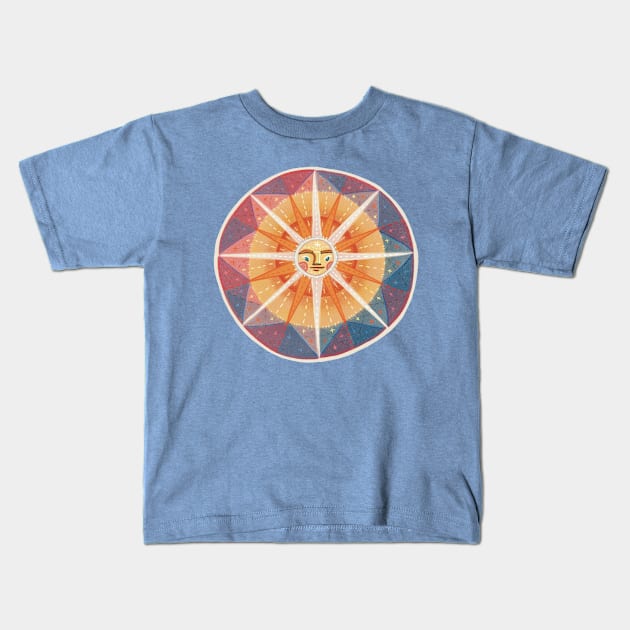 Celestial Sunshine Kids T-Shirt by Bittersweet & Bewitching